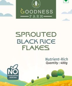 Alternative view of Sprouted Black Rice Flakes (400 G)