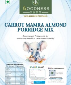 Carrot Almond Porridge Mix, Organic (250 g)