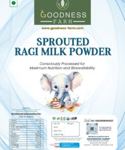 Alternative view of Sprouted Ragi Milk Powder, Organic (250 g)