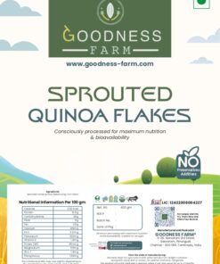 Alternative view of Sprouted Quinoa Flakes (400 G), Organic