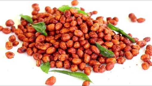 Spicy Fried Peanuts, Organic (250 g)