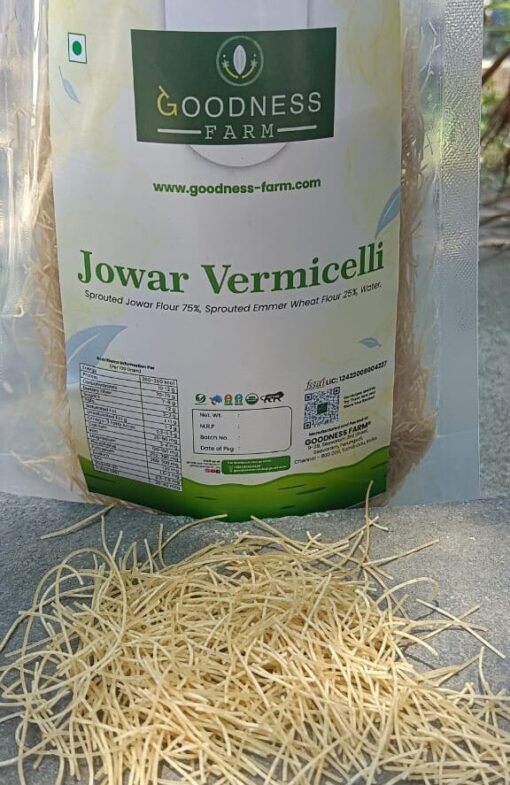 Jowar Vermicelli, Organic (180 G)