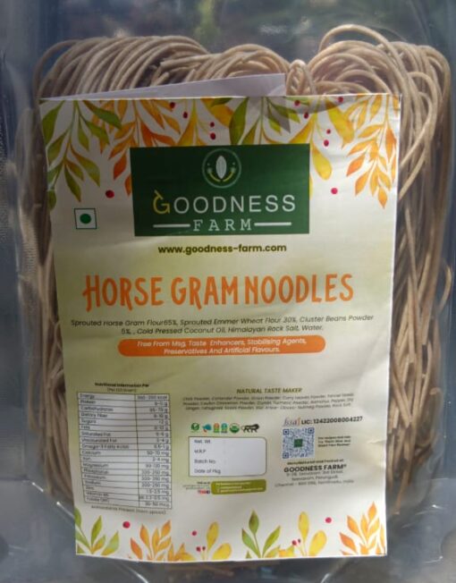 Horse Gram Noodles, Organic (180 G)