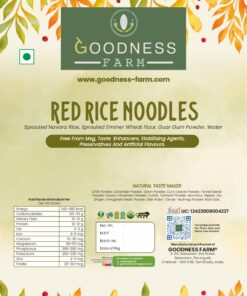 Navara Red Rice Noodles, Organic (180 G)