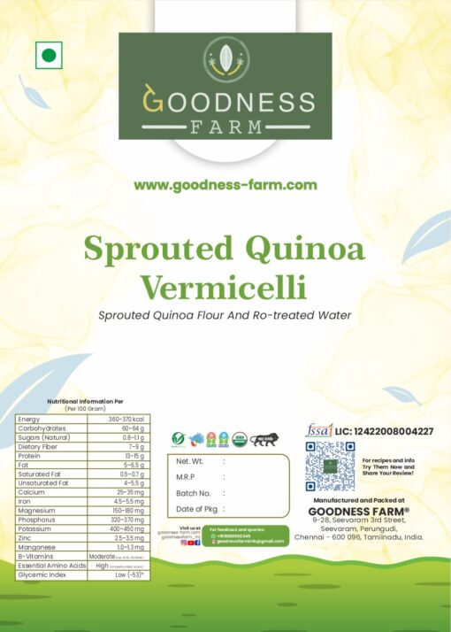 Quinoa Vermicelli, Organic (180 G)