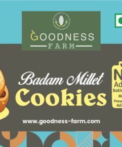Badam Millet Cookies, Organic (180 G)