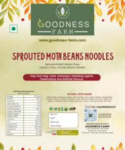 Moth Beans Noodles, Organic (180 G)