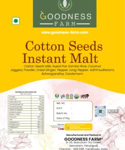 Cotton Seeds Malt/ Paruthi Paal Malt, Organic