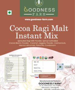 Cocoa Ragi Malt, Organic