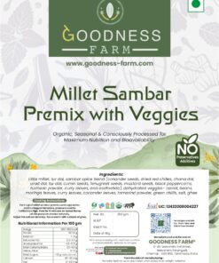 Millet Sambar Veggies Premix (250 G)
